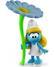 Φιγούρα Schleich The Smurfs - Στρουμφίτα με ένα γιγάντιο λουλούδι