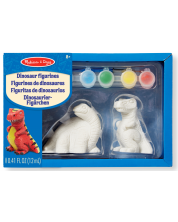Φιγούρες για χρωματισμό Melissa & Doug - Δεινόσαυροι
