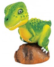 Φιγούρα για χρωματισμό DinosArt - Raptor, με χρώματα
