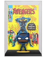 Φιγούρα Funko POP! Comic Covers: The Avengers - Black Panther (Special Edition) #36