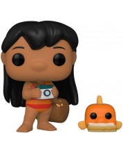 Φιγούρα Funko POP! Disney: Lilo & Stitch - Lilo with Pudge #1047 -1