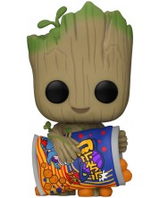 Φιγούρα Funko POP! Marvel: I Am Groot - Groot with Cheese Puffs #1196