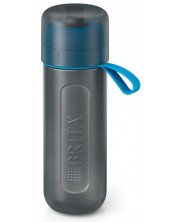 Μπουκάλι νερού φιλτραρίσματος BRITA - Fill&Go Active, 0.6 l,μπλε -1