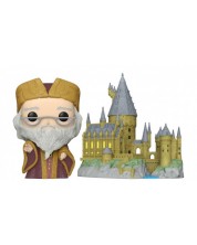 Φιγούρα Funko POP! Town: Harry Potter - Dumbledore with Hogwarts #27 -1