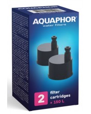 Φίλτρα μπουκαλιών Aquaphor - City, 270002, 2 τεμ., μαύρο