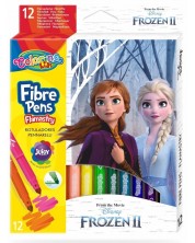 Έγχρωμα  μολύβια Colorino Disney - Frozen II, 12 χρωμάτων