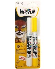 Μαρκαδόροι προσώπου  Carioca Mask up  - Ζώα, 2 χρώματα -1