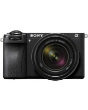 Φωτογραφική μηχανή  Sony - Alpha A6700, Φακός Sony - E 18-135mm, f/3.5-5.6 OSS + Μπαταρία  Sony - P-FZ100, 2280 mAh