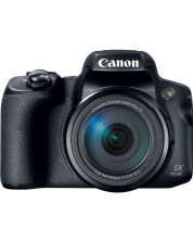 Φωτογραφική μηχανή  Canon - PowerShot SX70 HS,μαύρη