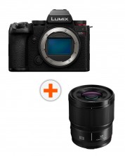 Φωτογραφική μηχανή Panasonic - Lumix S5 II, 24.2MPx, Black + Φακός Panasonic - Lumix S, 35mm, f/1.8 -1