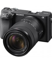 Φωτογραφική μηχανή Mirrorless Sony - A6400, 18-135mm OSS, Black -1