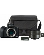 Φωτογραφική μηχανή Canon - EOS M50 Mark II + M15-45 + 16GB SD +τσάντα -1
