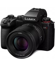Φωτογραφική μηχανή Panasonic - Lumix S5 II, Panasonic Lumix S 50mm f/1.8, Black -1