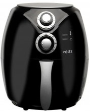 Φριτέζα ζεστού αέρα Voltz - V51980C, 1600W,μαύρη -1