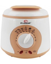 Φριτέζα Elekom - EK - 216, 950W, 1 l, λευκό/πορτοκαλί -1
