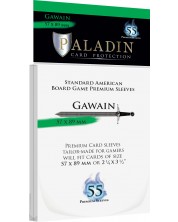 Προστατευτικά καρτών Paladin - Gawain 57 x 89 (Standard American) -1