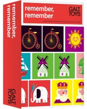 Παιχνίδι μνήμης Galt Toys - Remember, remember -1