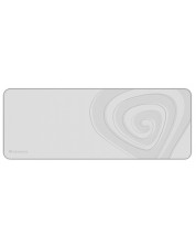 Gaming pad για ποντίκι Genesis - Carbon 400, XXL, μαλακό , λευκό/γκρι -1