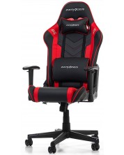 Καρέκλα gaming DXRacer - Prince P132-NR, μαύρο/κόκκινο -1