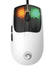 Ποντίκι gaming Marvo - M727 RGB, οπτικό, λευκό -1