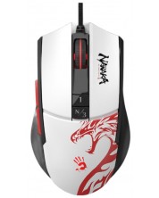 Ποντίκι gaming  A4Tech Bloody - L65 MAX, οπτικό, λευκό/μαύρο