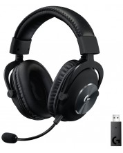 Gaming ακουστικά με μικρόφωνο Logitech - PRO X WIRELESS, μαύρα