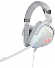 Ακουστικά gaming ASUS - ROG Delta, λευκά -1