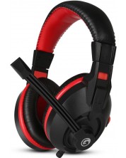 Gaming ακουστικά Marvo - H8321, μαύρα/κόκκινα