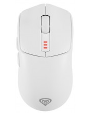 Ποντίκι gaming Genesis - Zircon 500, οπτικό, ασύρματο, λευκό -1