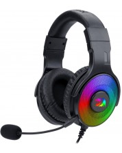Ακουστικά Gaming Redragon - Pandora H350RGB, μαύρα -1