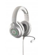 Gaming ακουστικά Spartan Gear -Medusa, PC/PS/XBox/Switch, άσπρα