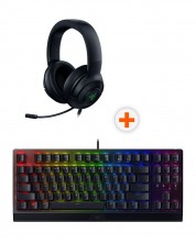 Σετ gaming Razer - BlackWidow V3 TKL + Kraken V3 X USB -1