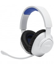 Gaming ακουστικά JBL - Quantum 360, PS5, ασύρματα, λευκό -1