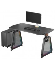 Γραφείο gaming Ultradesk - Booster, μαύρο -1