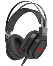 Gaming ακουστικά με μικρόφωνο Redragon - Epius H360-BK, μαύρα