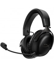Ακουστικά gaming HyperX - Cloud III, PC/PS5/PS4/Switch,ασύρματα, μαύρα