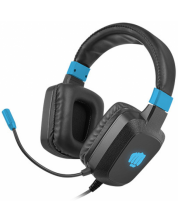 Gaming ακουστικά Fury - Raptor, μαύρα/μπλε -1