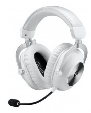 Ακουστικά gaming Logitech - Pro X 2 Lightspeed, ασύρματο, λευκό