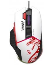 Ποντίκι gaming  A4Tech Bloody - W95 MAX, οπτικό, λευκό/κόκκινο -1
