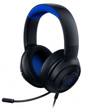 Ακουστικά Gaming   Razer - Kraken X, PS/Nintendo/Xbox, μαύρο/μπλε -1