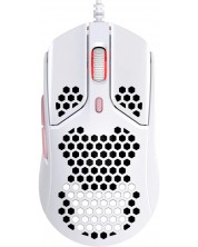 Gaming ποντίκι HyperX - Pulsefire Haste, οπτικό, άσπρο/ροζ