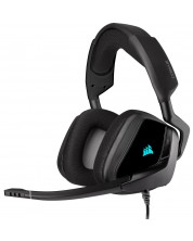 Ακουστικά gaming Corsair - VOID RGB ELITE USB, μαύρο