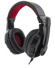Ακουστικά gaming White Shark - GHS-1641 Panther, μαύρο/κόκκινο -1