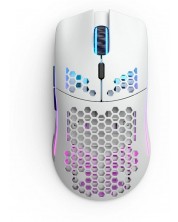Ποντίκι gaming Glorious - Model O Wireless, οπτικό, ασύρματο, Matte white  -1