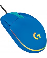 Gaming ποντίκι  Logitech - G102 Lightsync, οπτικό RGB, μπλε  -1