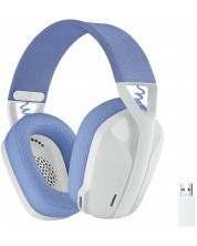 Ακουστικά Gaming Logitech - G435, ασύρματα, λευκά -1