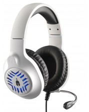Gaming ακουστικά Spartan Gear -Medusa, PC/PS/XBox/Switch, άσπρα/μαύρα