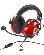 Gaming ακουστικά hrustmaster - T.Racing Scuderia Ferrari Ed DTS, κόκκινο -1