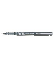 Στυλό τζελ  Pilot Hi-Tecpoint V5 - Μαύρο, 0,5 χλστ -1