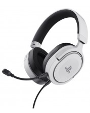 Ακουστικά gaming Trust - GXT 498W Forta, PS5, άσπρα  -1